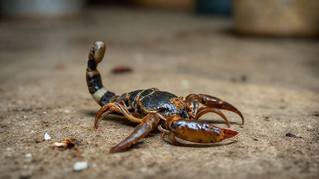 Escorpião em Casa O Que Fazer: Guia Prático para Eliminação e Prevenção